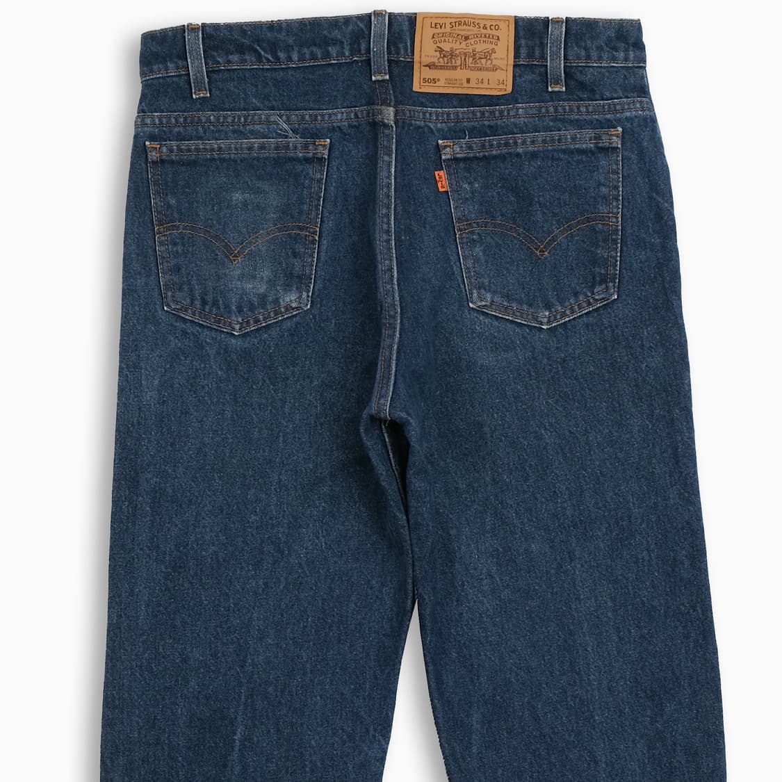 리바이스 505 오렌지탭 진청 90s USA 33인치 OR50534134 상품이미지6