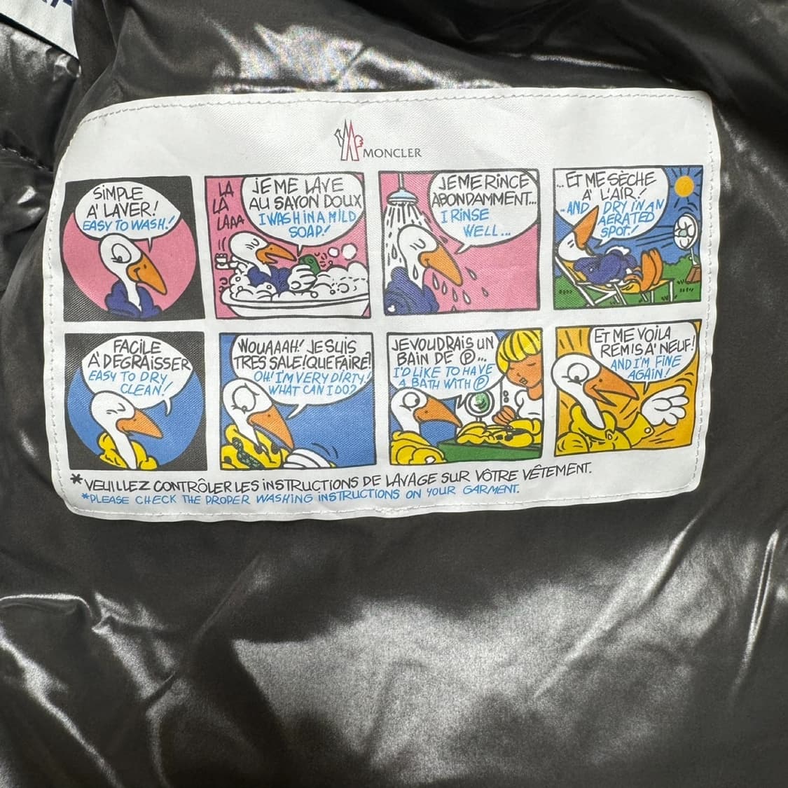 몽클레어 마야 블랙 2사이즈 극미중고 상품이미지7