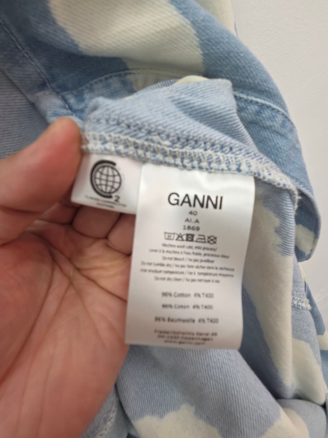 40 가니 GANNI 데님  롱 원피스 상품이미지9