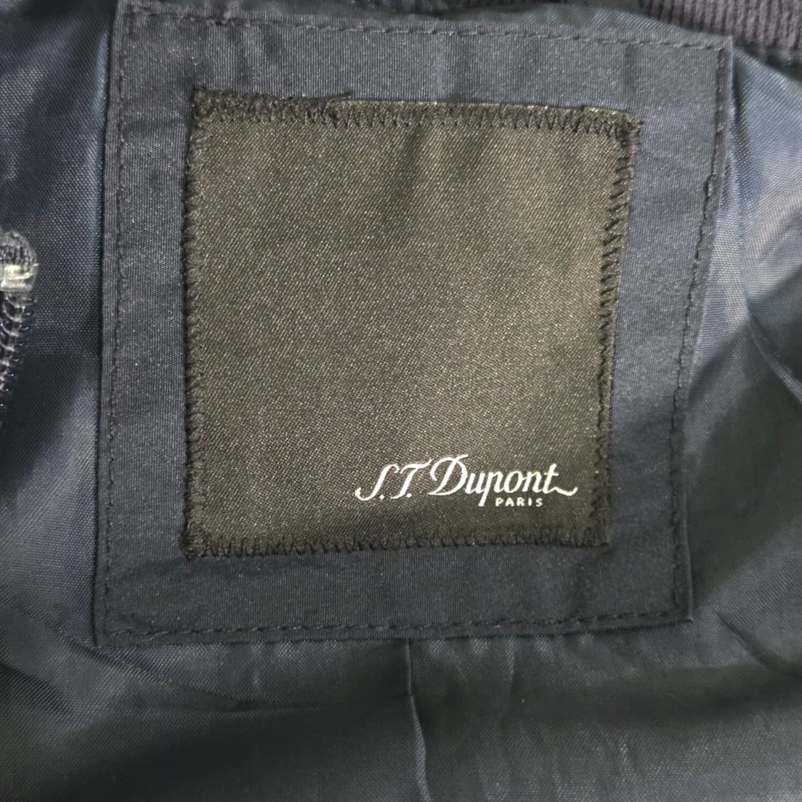 [105] S.T. DUPONT 클래식 집업 블루종 (네이비) 상품이미지5