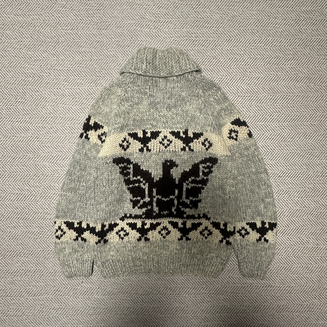 VINTAGE canada made hand knit cowichan 상품이미지2