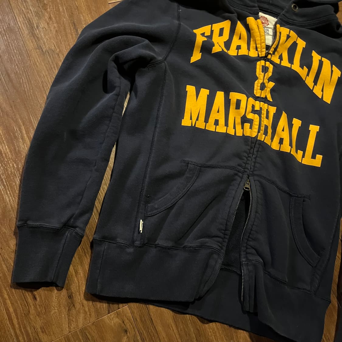 Made in italy 프랭클린 앤 마샬 후드 집업 M 상품이미지4