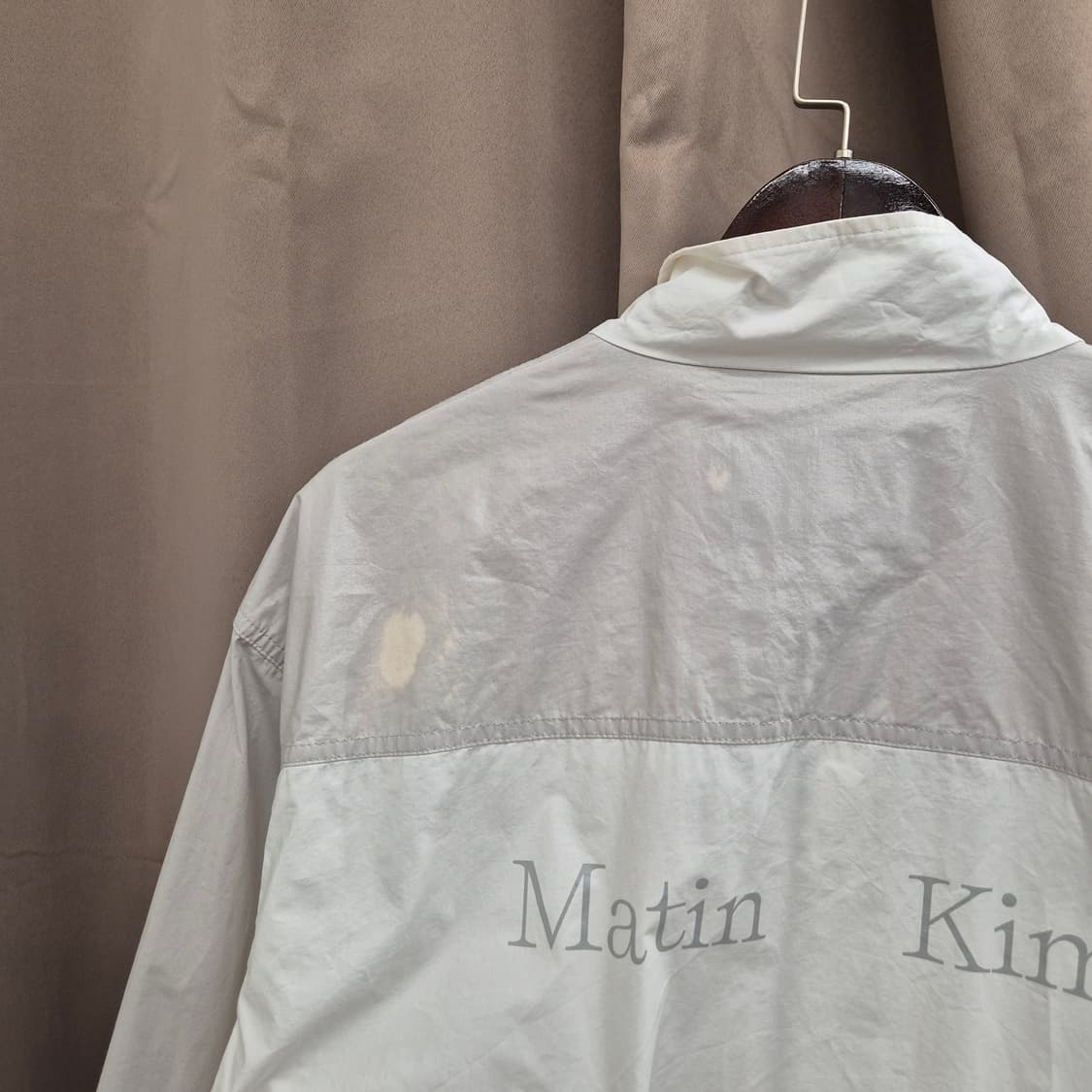 마땡킴 코팅 바람막이 자켓 F 상품이미지10