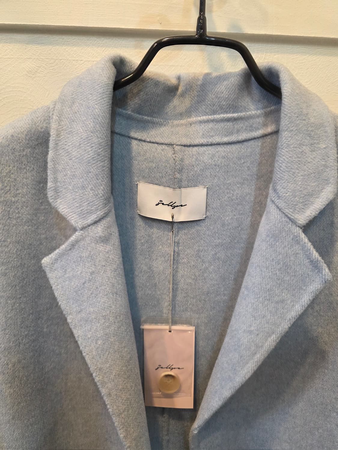 jabllyn 하늘색 모직 코트 새상품 상품이미지2