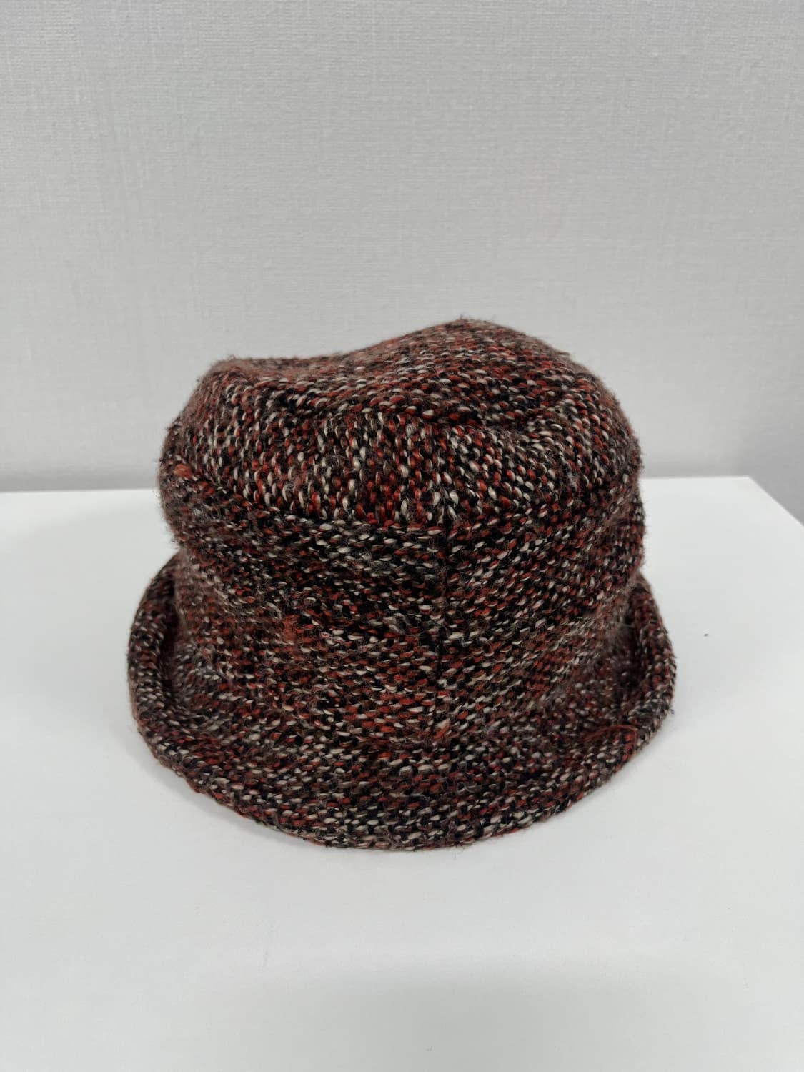 빈티지 트위드 버킷햇 상품이미지3