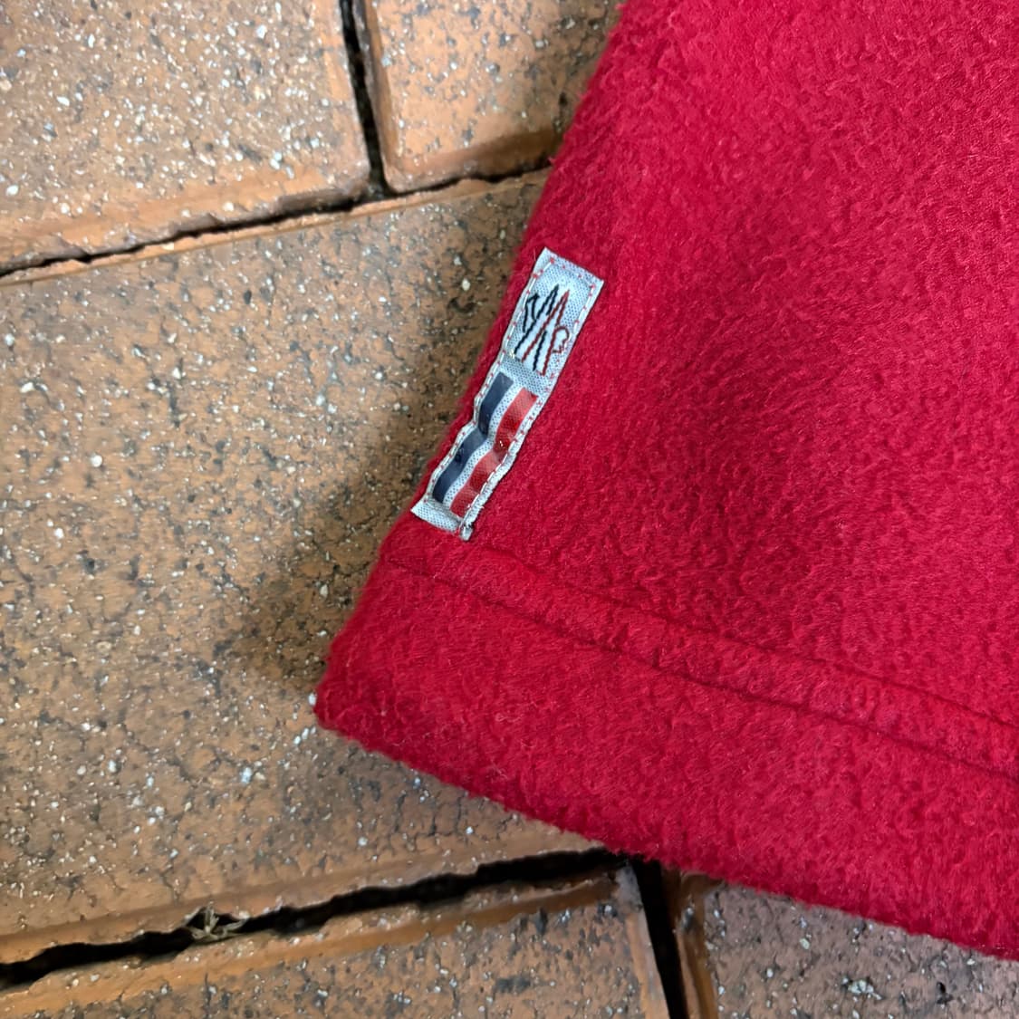 90s 몽클레르 그레노블 허스키 풀오버 하프 집 플리스 자켓 상품이미지9