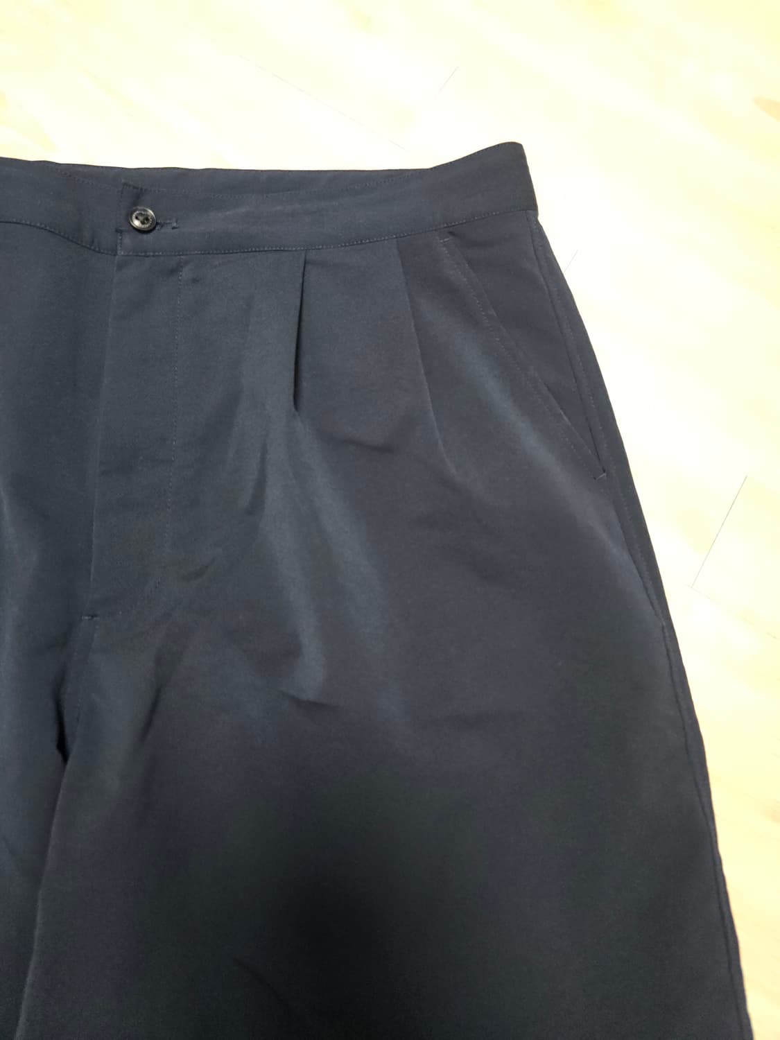 나나미카 알파드라이 더블 플리츠 쇼츠 BLACK nanamica- 36 상품이미지3