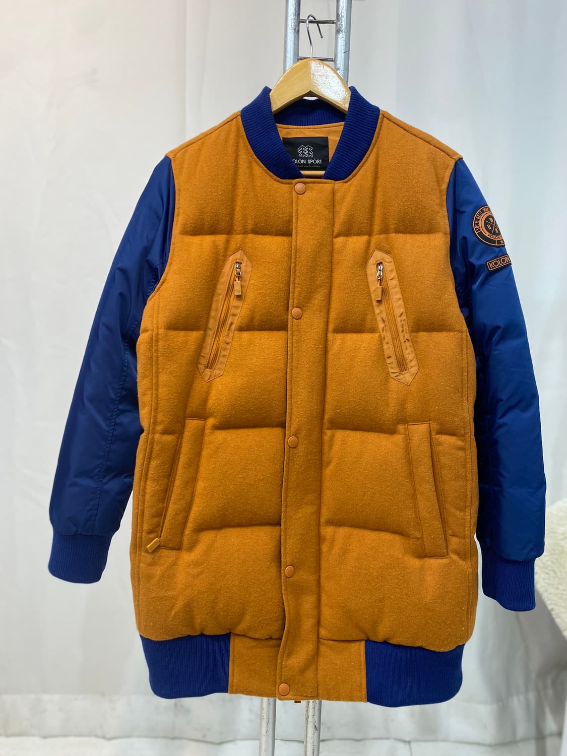 KOLON SPORT 롱 바시티 자켓 100 상품이미지3