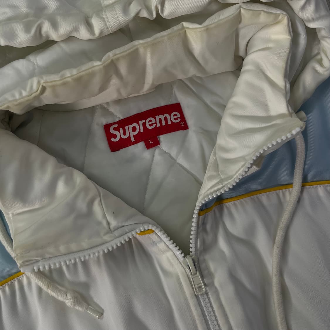 105 슈프림 19FW 스포츠 파이핑 푸퍼 자켓 상품이미지3