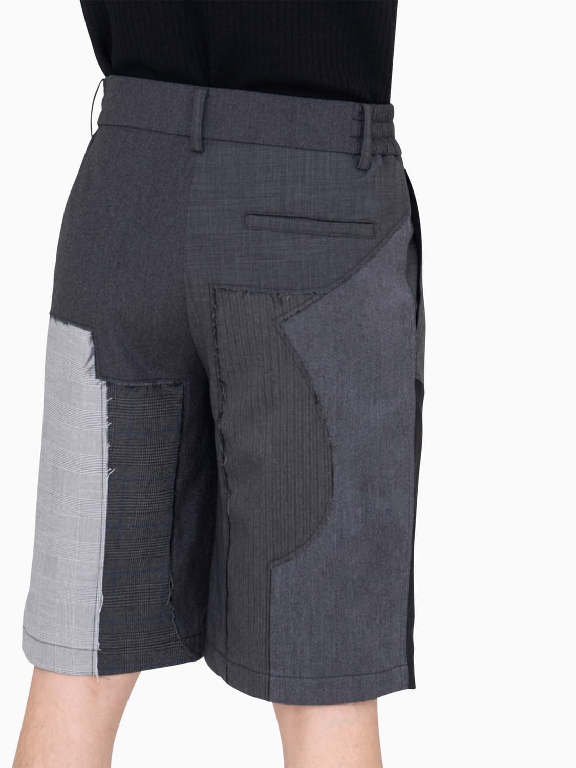 펑첸왕 패치워크 반바지 상품이미지4