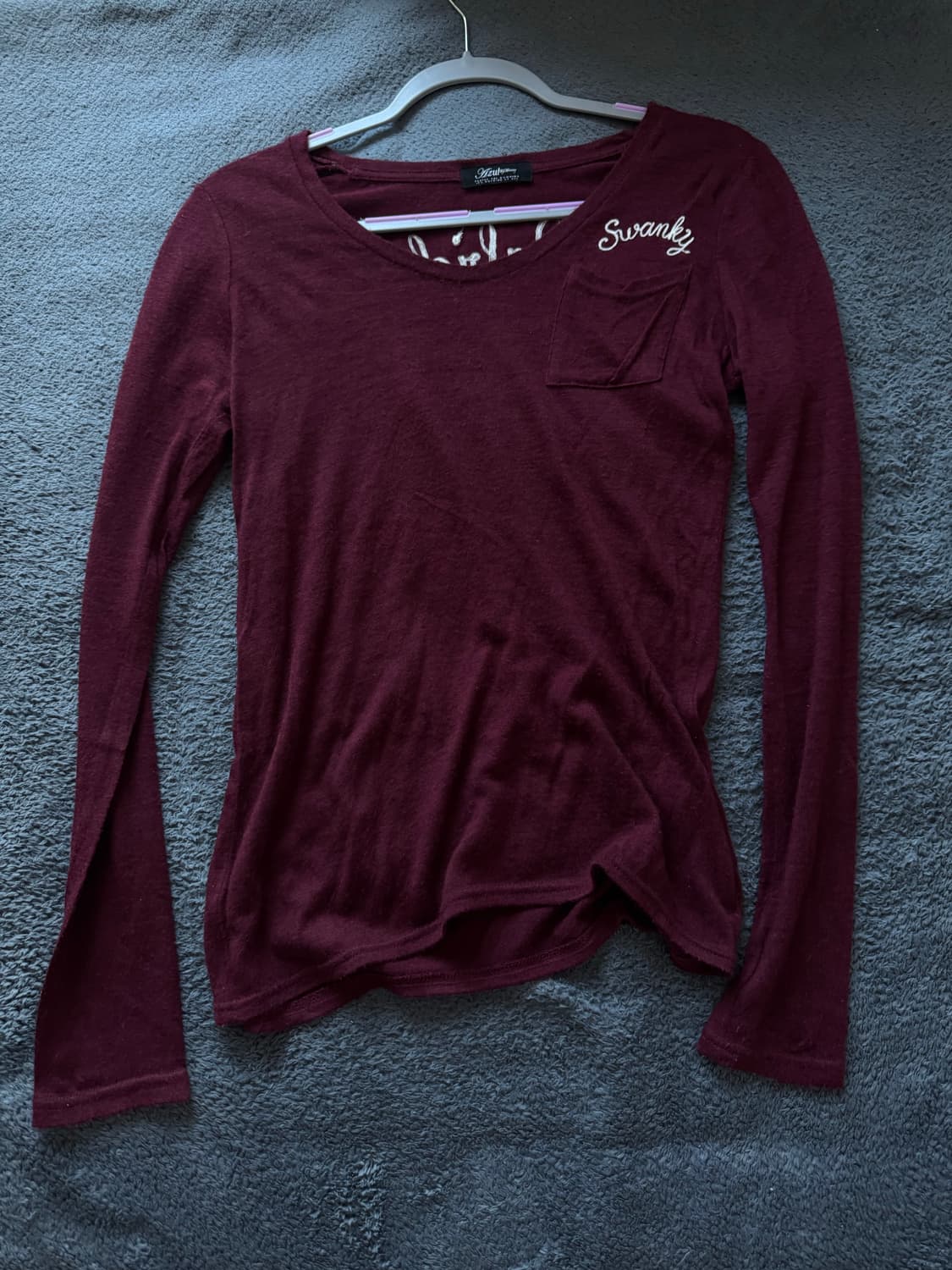 버건디 티셔츠 상품이미지1