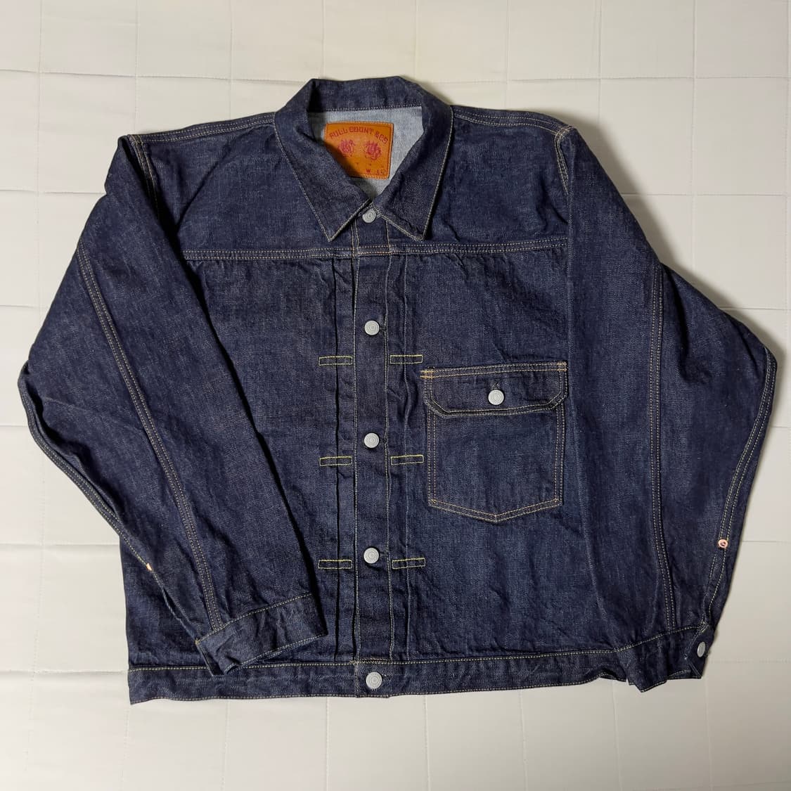 풀카운트 2107w 데님 자켓 42사이즈 상품이미지1