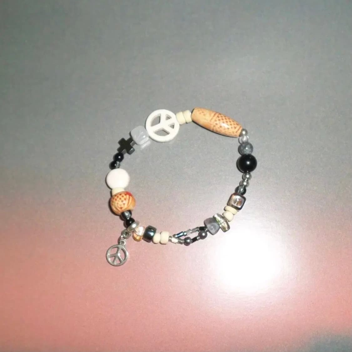 빈티지 써지컬•비즈 팔찌 상품이미지1