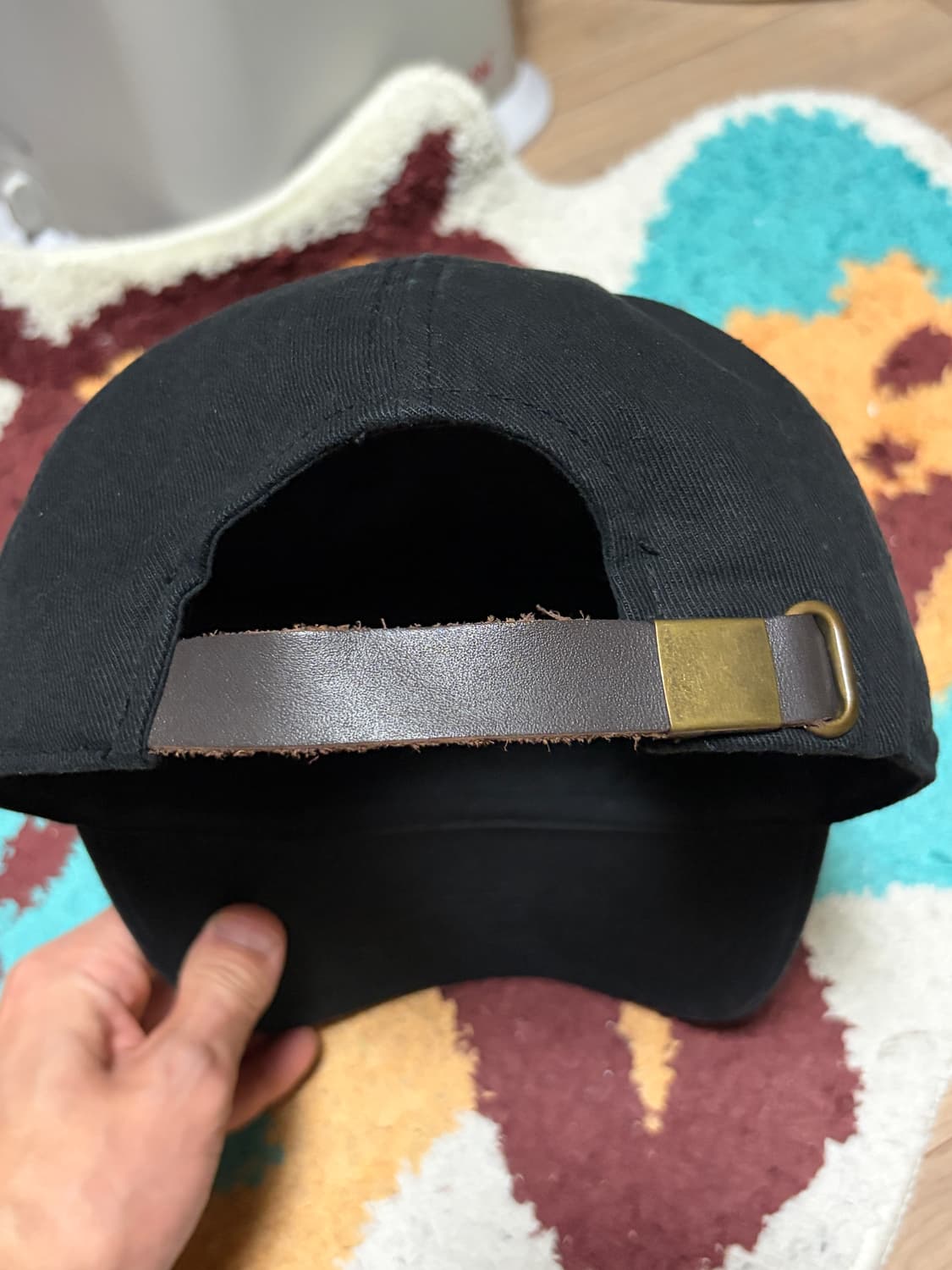 컬렉트피시스 CP 볼캡 블랙 상품이미지3