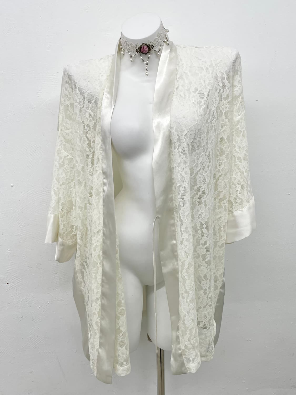 빅토리아시크릿 레이스 실크 로브 상품이미지1