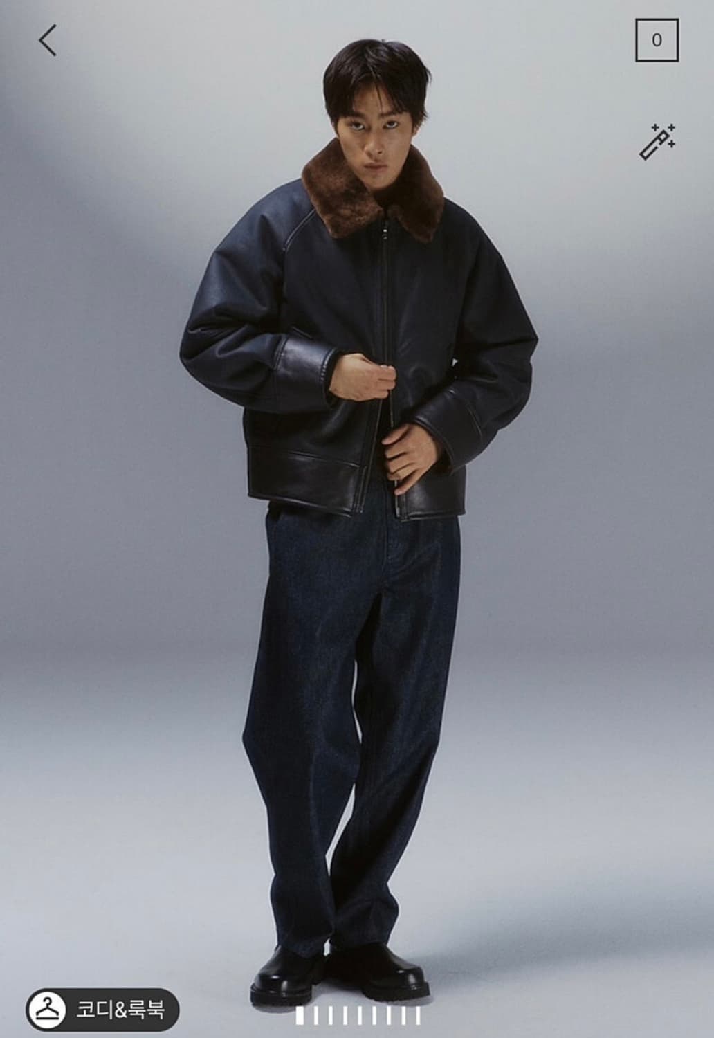 타임옴므 22fw 무스탕 100사이즈 상품이미지2