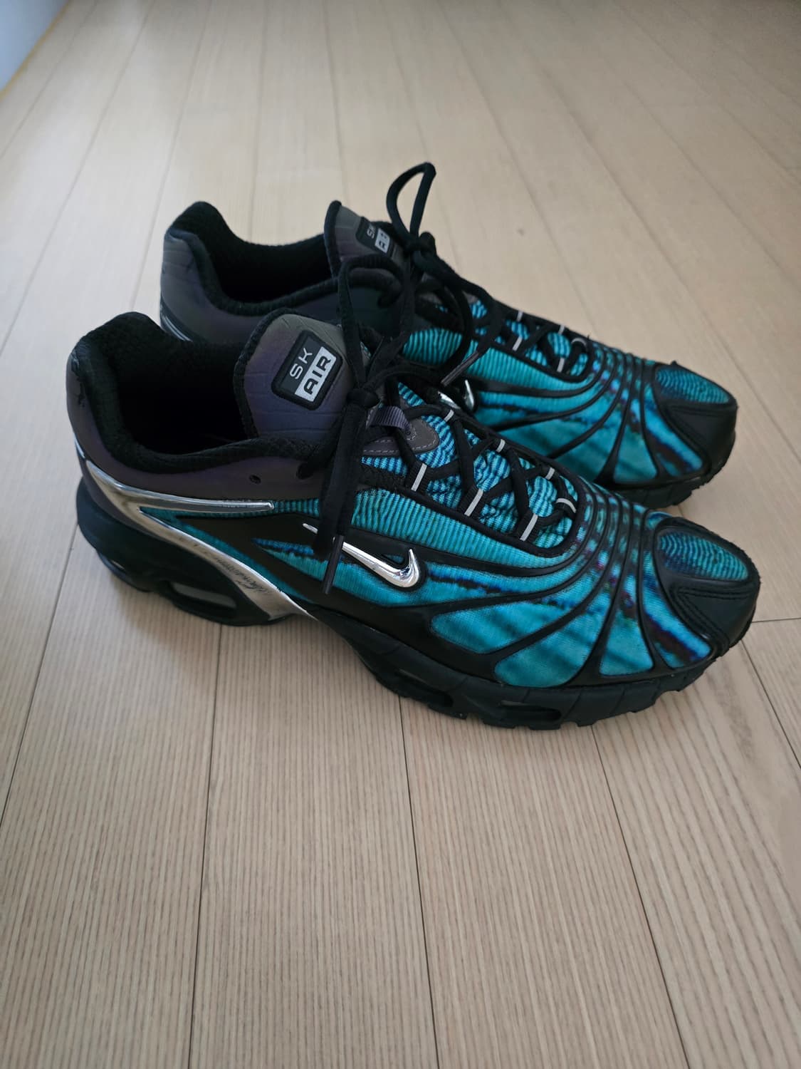 나이키 x 스켑타 에어맥스 테일윈드 5 크롬 블루 상품이미지2