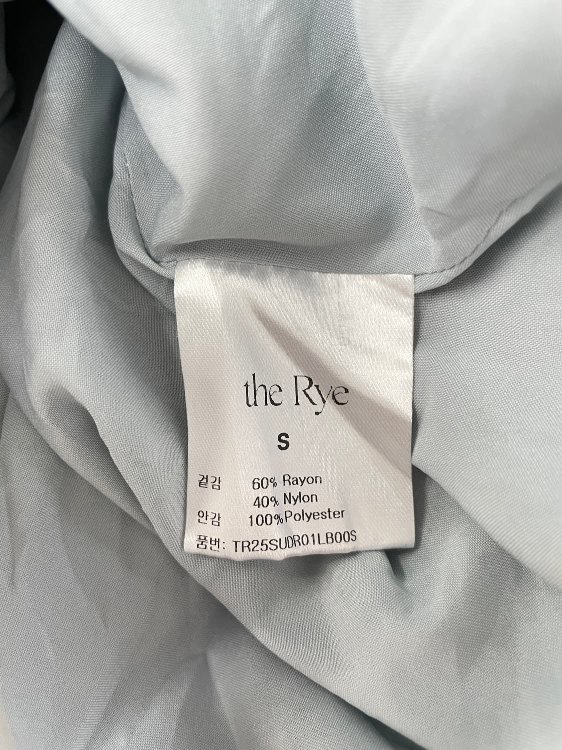 더라이(the Rye) 스퀘어넥 핀턱 슬리브리스 롱 원피스 상품이미지8