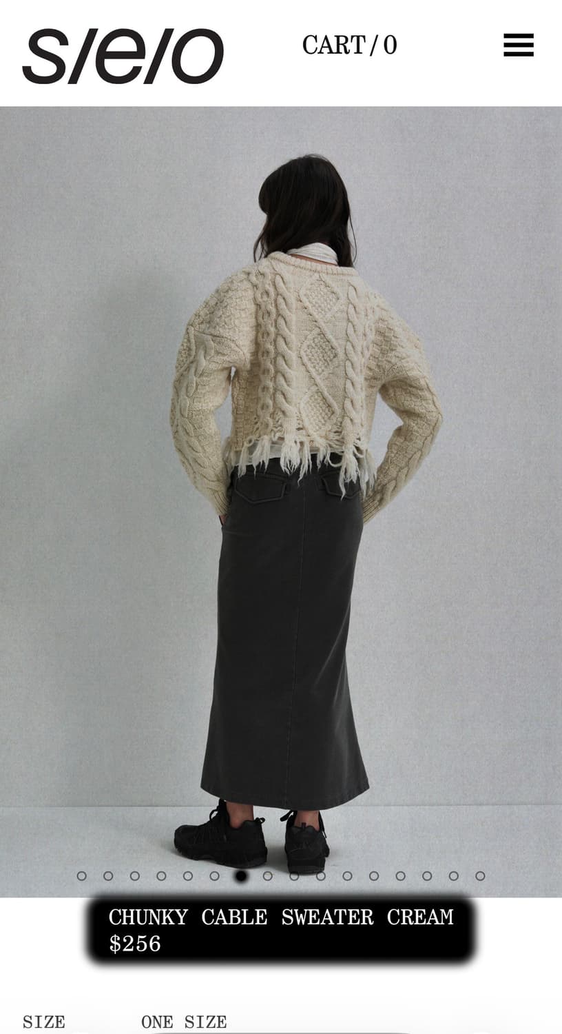 seo 에스이오 CHUNKY CABLE SWEATER_CREAM 상품이미지3