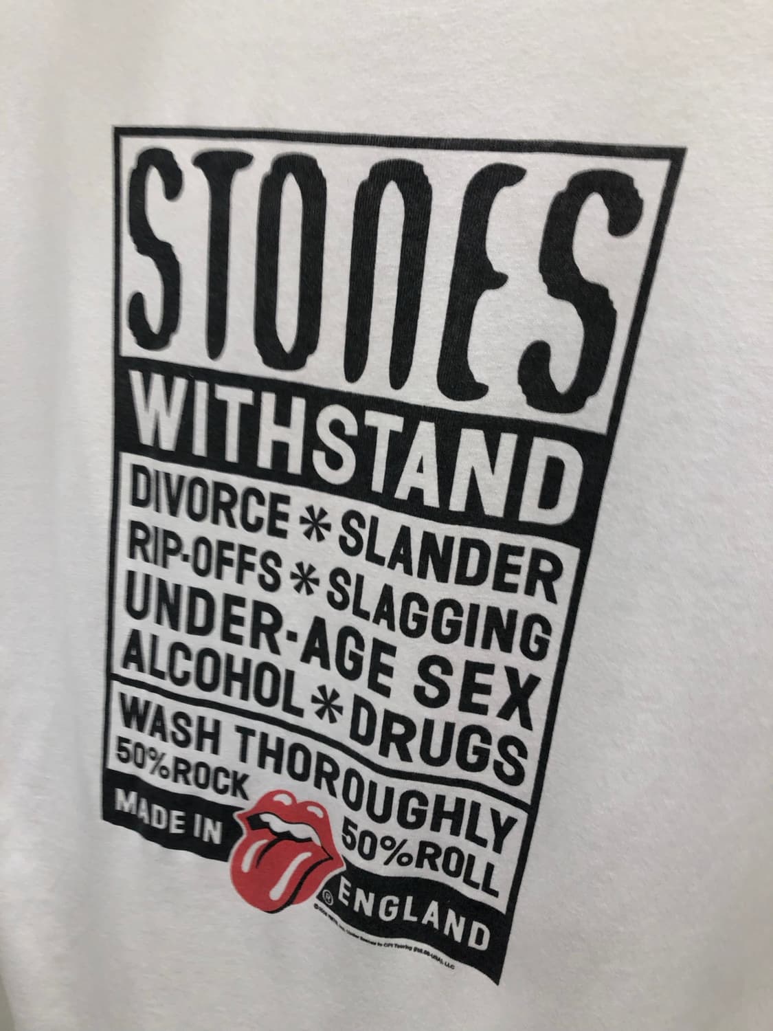 00s the rolling stones 티셔츠 상품이미지7