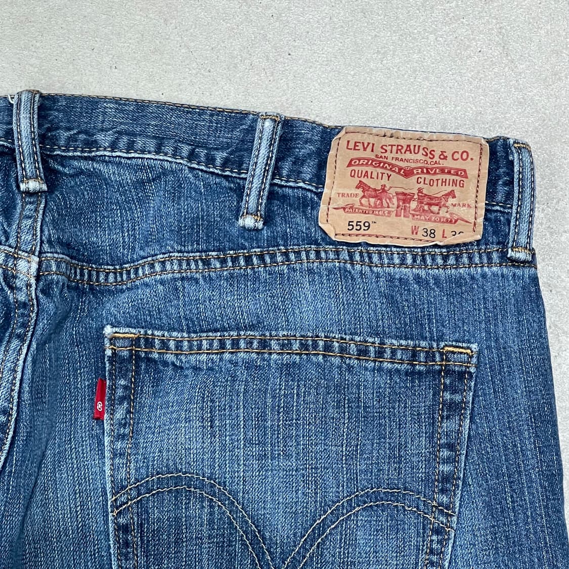 리바이스 블랭크탭 559 데님팬츠 s09368 상품이미지6