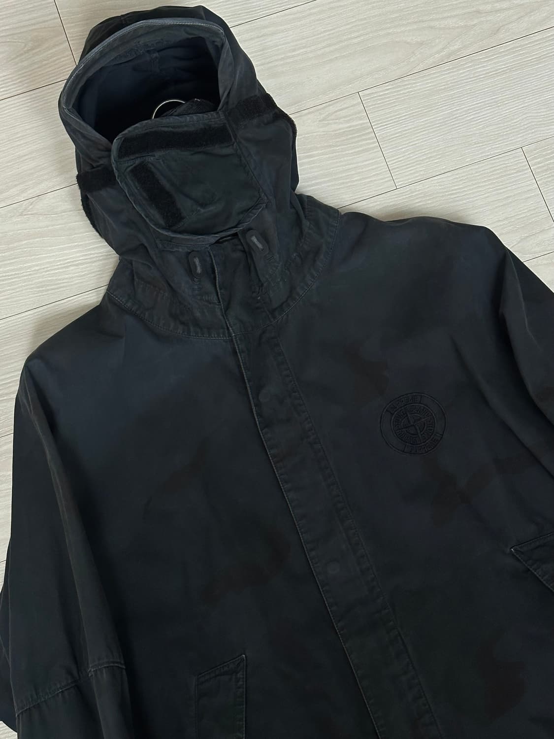 스톤아일랜드 x 슈프림 라이엇 마스크 카모 자켓 M(105) 상품이미지7