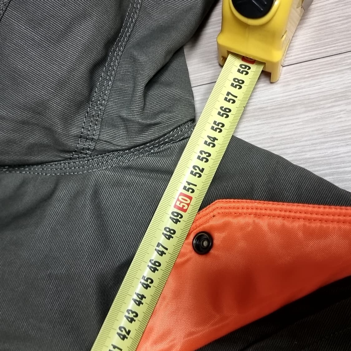 슈퍼드라이 퍼 카키색 cwu45p 봄버 자켓(xl) 상품이미지5