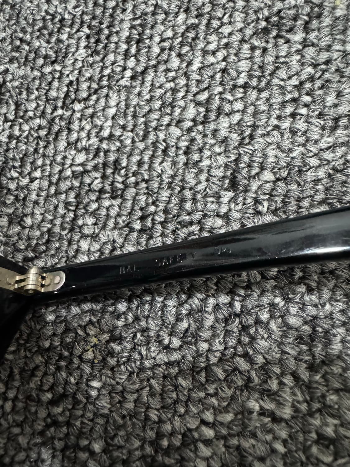 46) 빈티지 바슈롬 세이프티 블랙 안경 BAUSCH&LOMB 상품이미지5