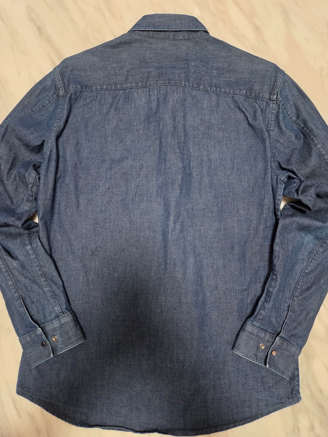 솔리드옴므 데님 셔츠 상품이미지2