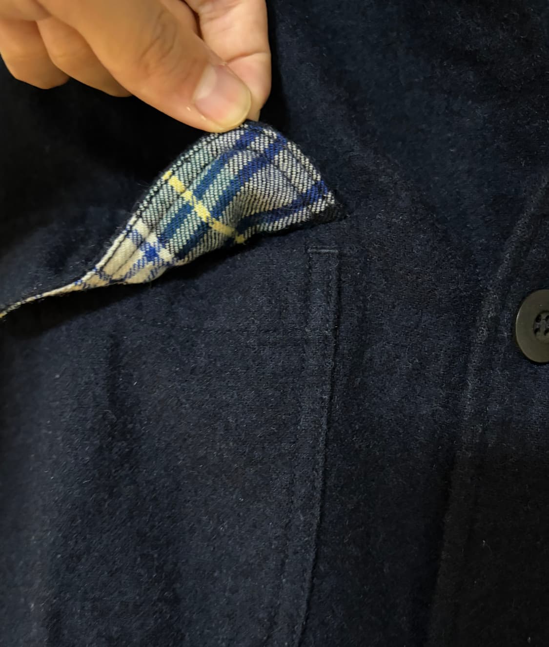 꼼데가르송 옴므 셔츠 자켓 상품이미지2