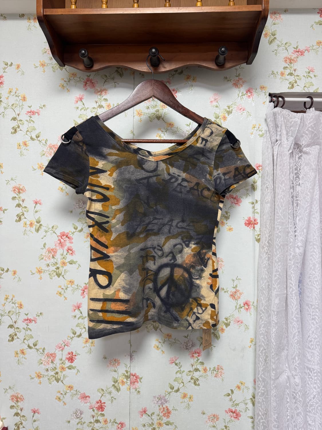 빈티지 프린팅 반팔티 상품이미지1