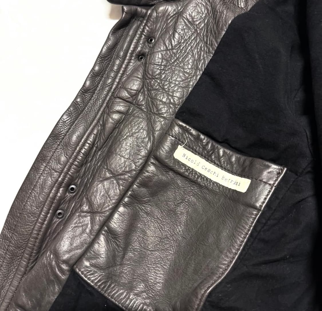 니콜로 체스키 베리니 - 09FW 레더 자켓 상품이미지5