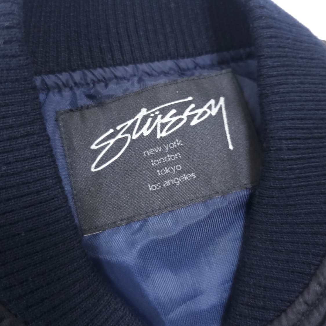 스투시 우먼스 패치 ma-1 자켓 상품이미지3