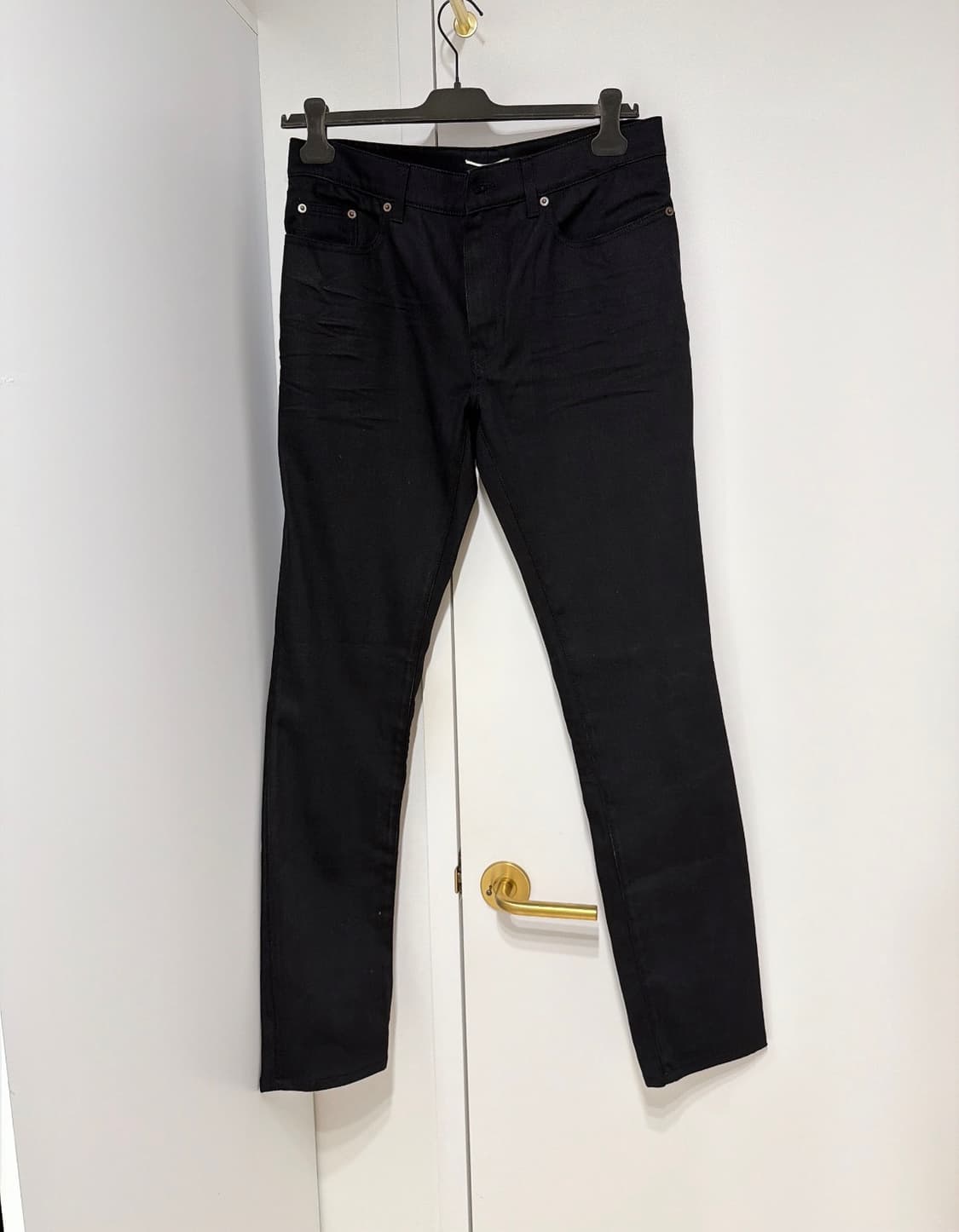 생로랑 생지 블랙진 (미착용) 상품이미지1