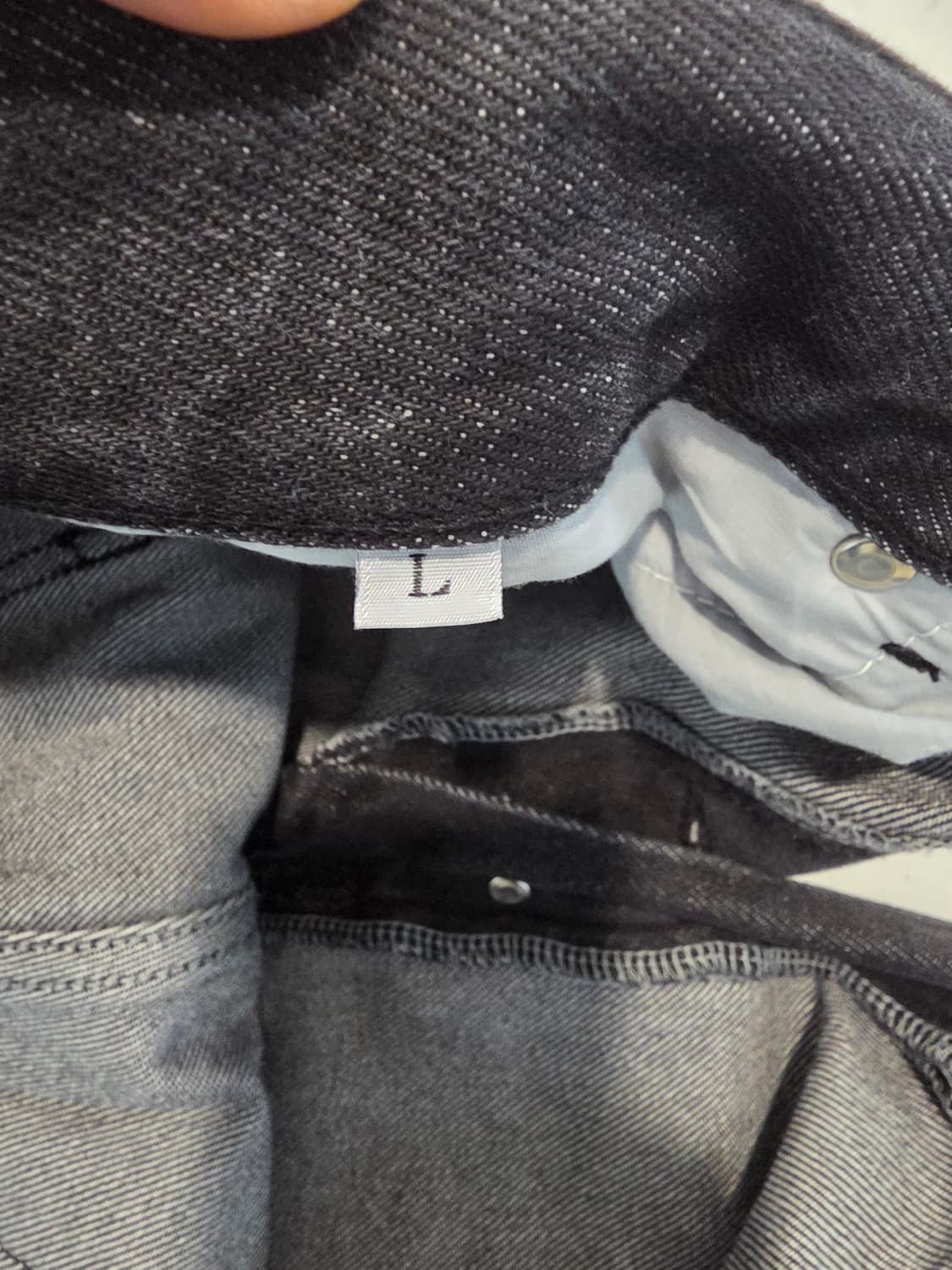 떠그클럽 흑청 L사이즈 상품이미지3