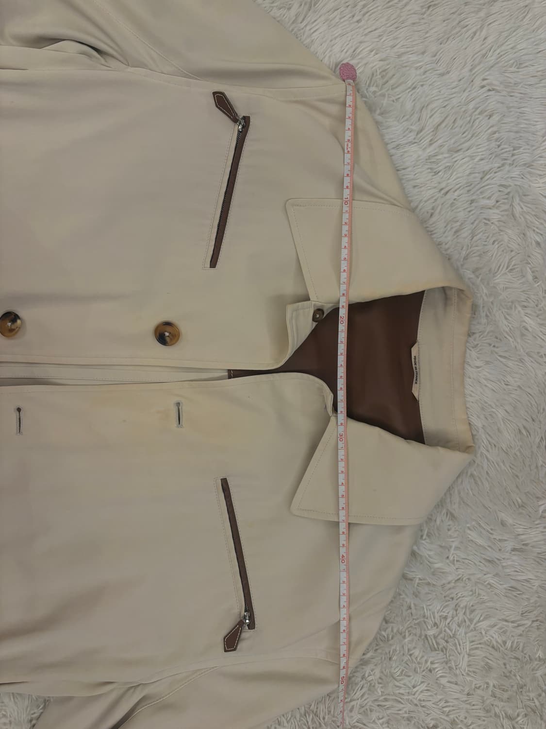 에르메스 아이보리 자켓 남성 상품이미지9