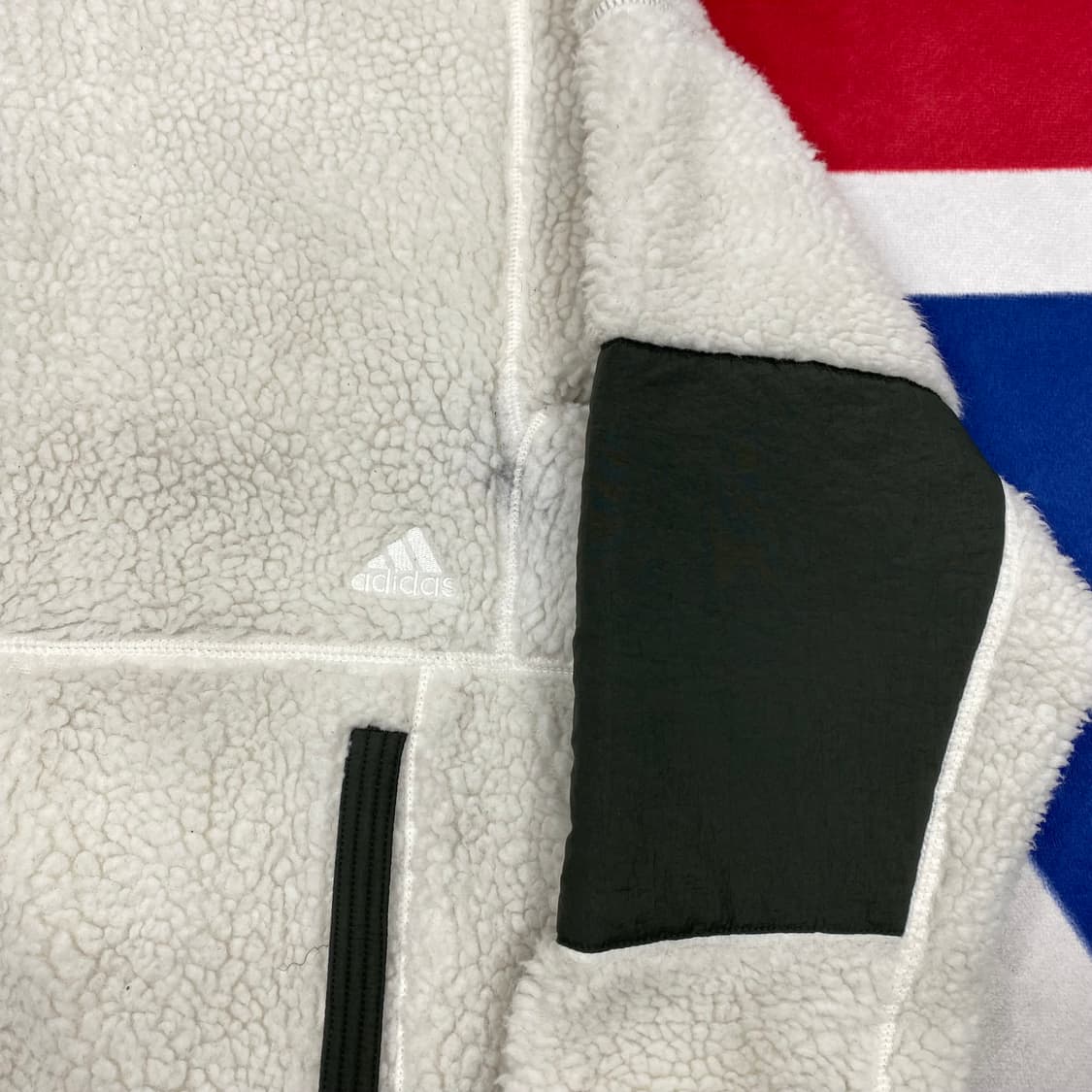 아디다스 플리스자켓 M 실측 L  상품이미지4