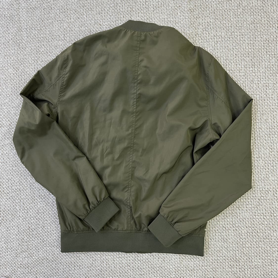 180/96A 자라맨 카키 항공점퍼 0331D 상품이미지4