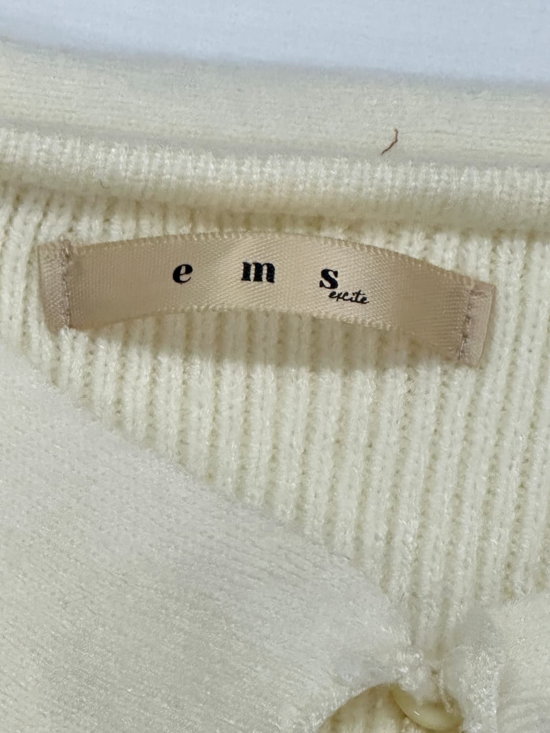 케이프st 히메갸루 아이보리 니트 스퀘어넥 러블리 모리걸 상품이미지6