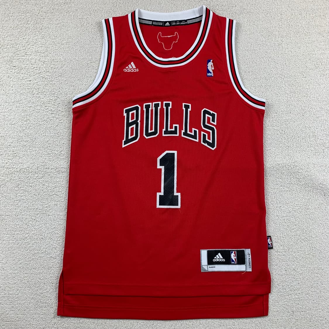 아디다스 NBA 시카고 불스 데릭 로즈 마킹 스윙맨 져지 상품이미지1