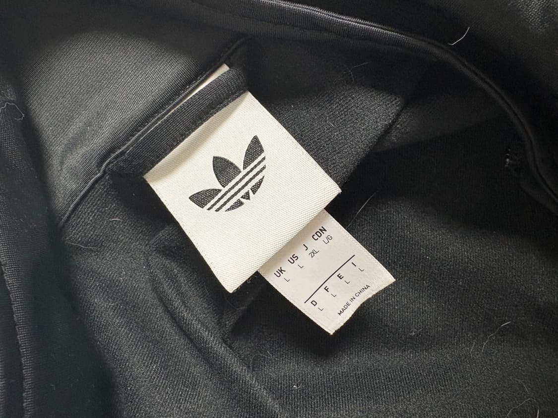 오아시스 아디다스 파이어버드 트랙탑 져지 블랙 L 상품이미지4