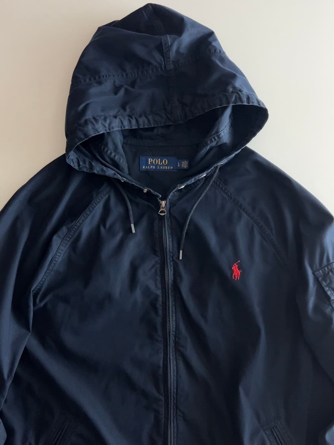 폴로 랄프로렌 네이비 후드자켓 L 상품이미지3