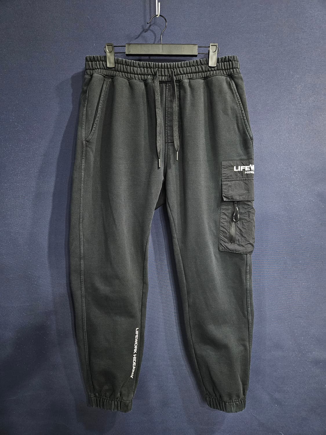 라코스테 블랙컬러 남성 허리 32~34 조거팬츠  상품이미지1