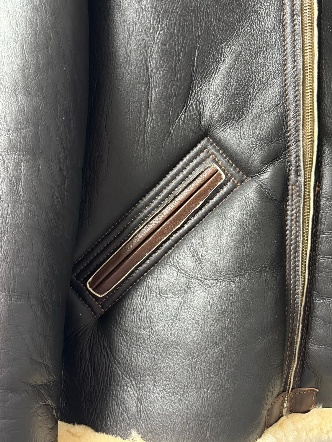 에어로레더 b6 무톤자켓 44 상품이미지2