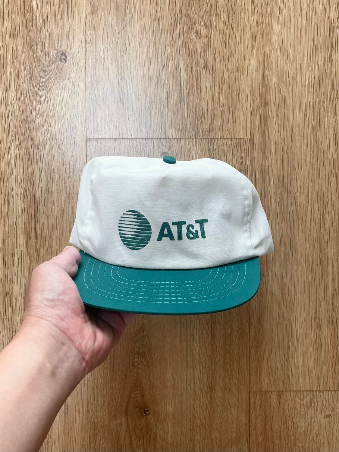 국내 유일 80s Made USA at&t 빈티지 볼캡 모자 에코백 콤보 상품이미지2