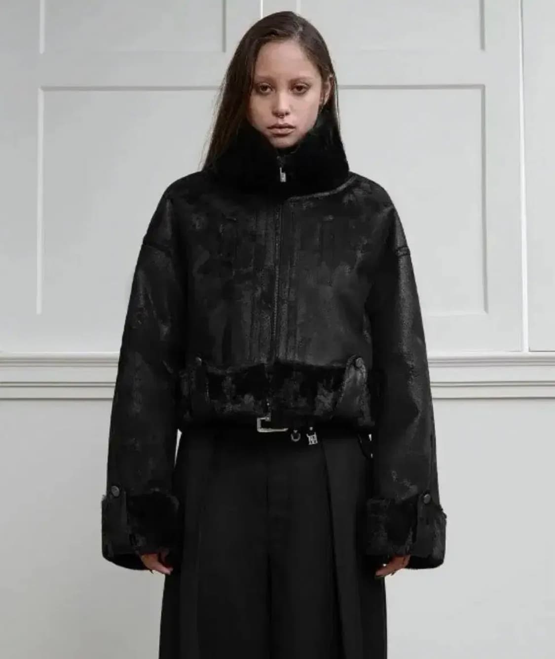 24시즌 트리밍버드 무스탕 삽니다 상품이미지1