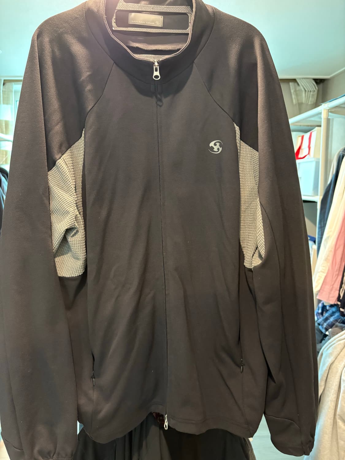 [3] 24FW 산산기어 트랙자켓 블랙 상품이미지1