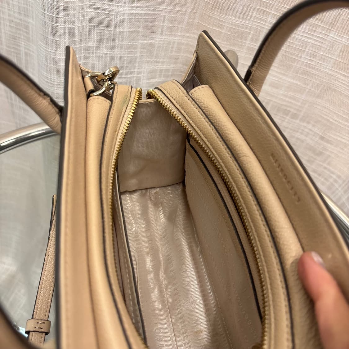 정품 메트로시티 가죽 투웨이 토트백     상품이미지8