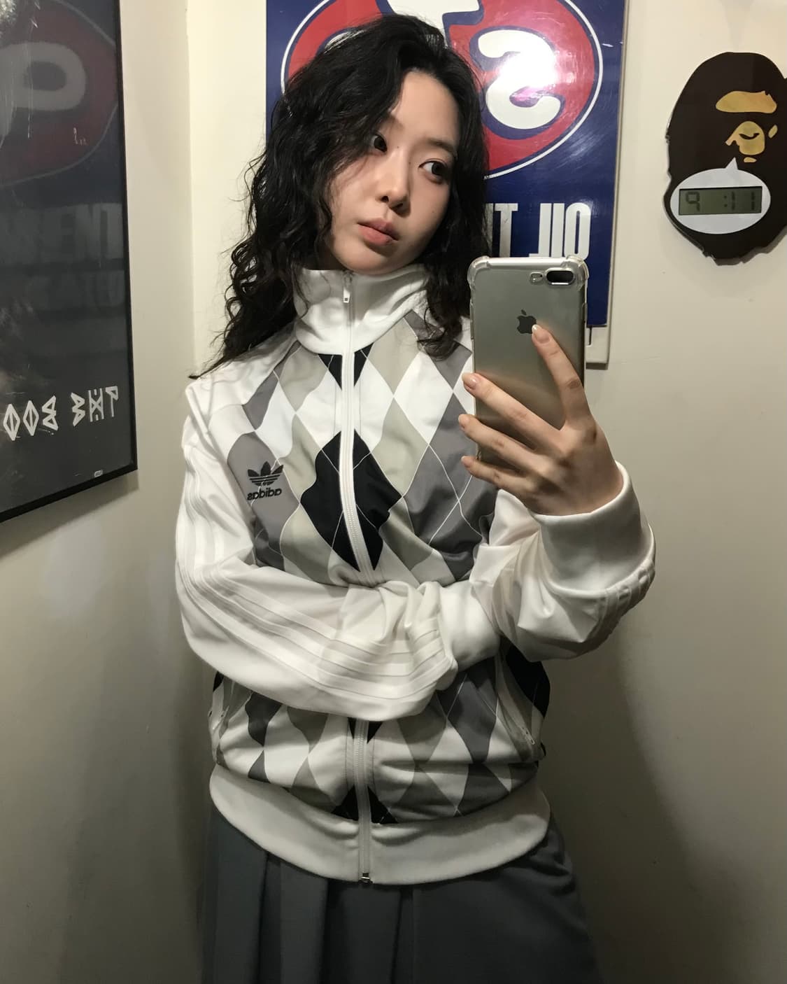 Adidas Arglye Checkered Jersey 상품이미지3