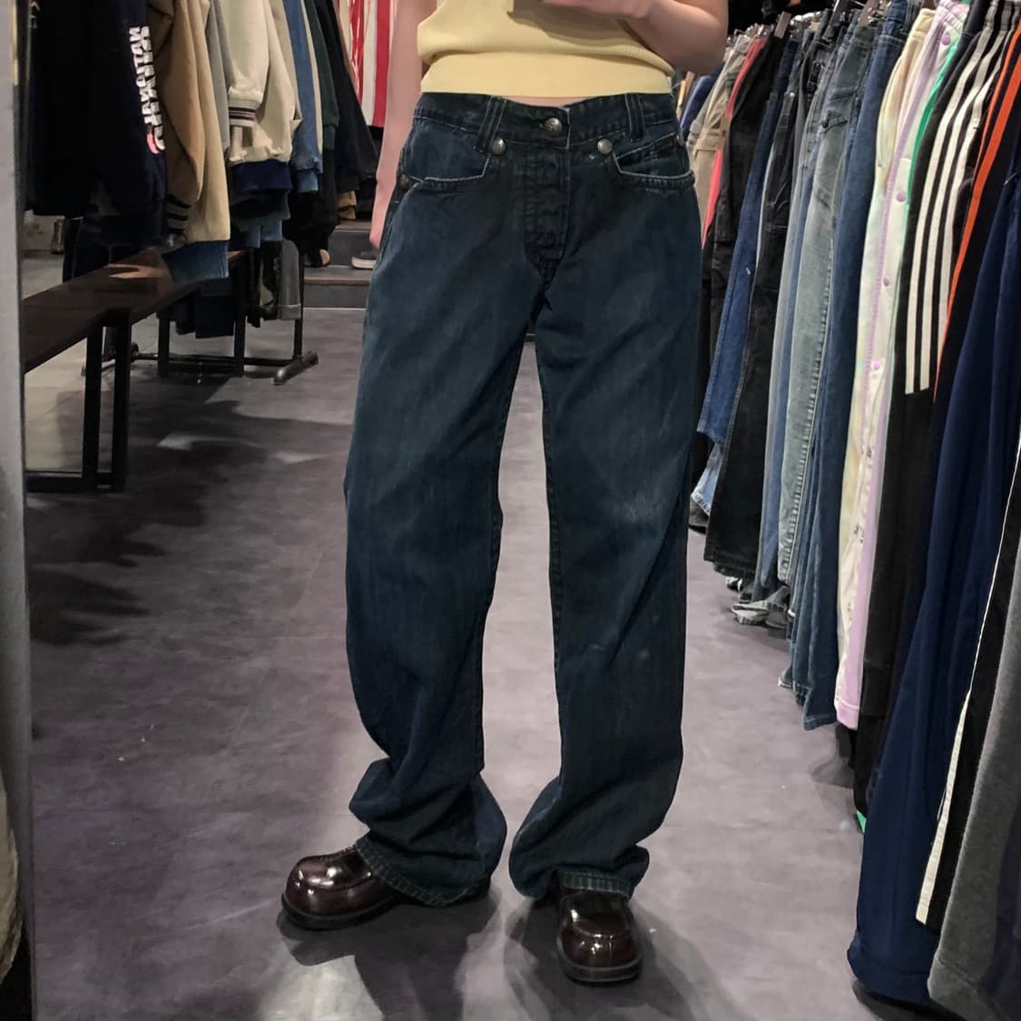 [IM] TrueReligion 트루릴리젼 데님 팬츠 진청 상품이미지2